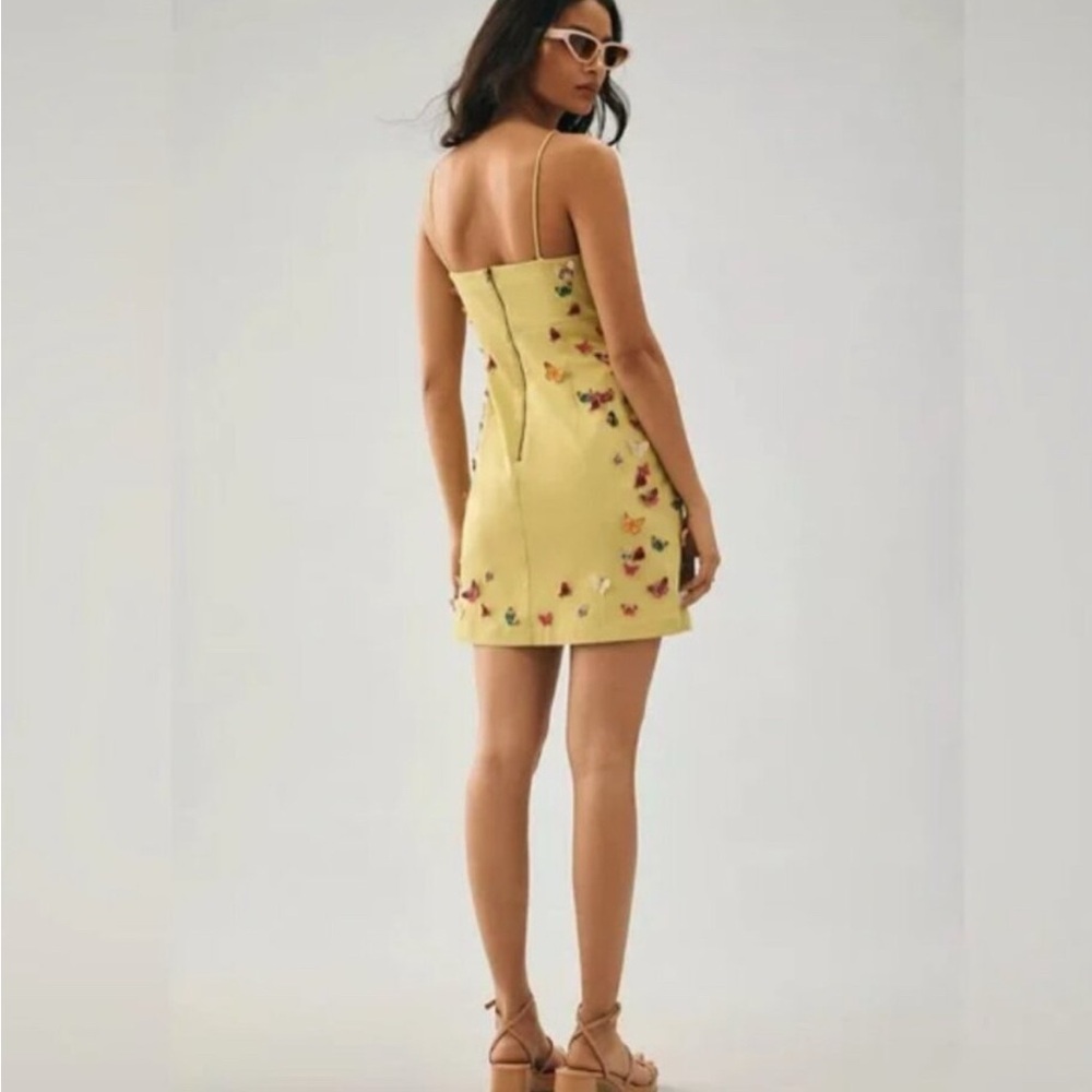 Anthropologie Maeve 3-D Butterfly Dress - Picture 4 of 10